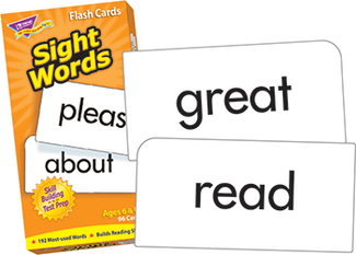 Picture of Flash cards sight words 96/box