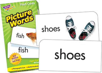 Picture of Flash cards picture words 96/box