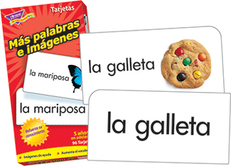 Picture of Flash cards mas palabras e 96/box  imagenes