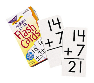 Picture of Flash cards addition 13-18 99/box