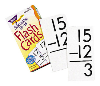 Picture of Flash cards subtraction 13-18 99box