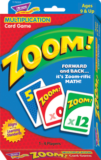 Picture of Zoom multiplication card game