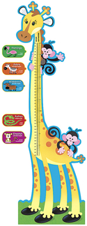 Picture of Bb set giraffe growth chart