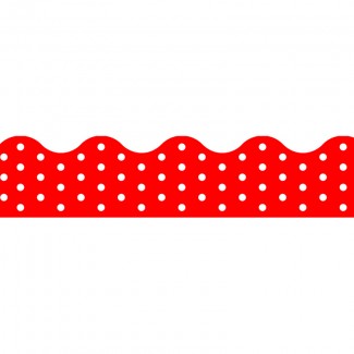 Picture of Polka dots red terrific trimmers