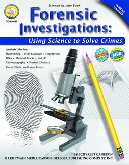 Picture of Forensic investigations activity  book gr 4-8