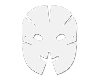Picture of Dimensional paper masks 40pk
