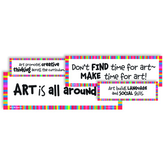 Picture of Why we teach art display cards