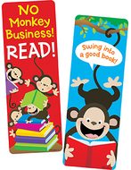 Monkeys reading bookmarks
