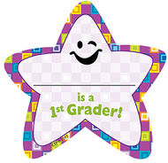 Im a 1st grader star badges