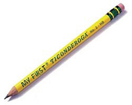 My first ticonderoga pencil 1 dozen