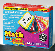 Math in a flash multiplication  flash cards