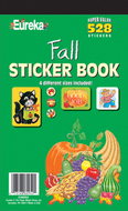 Sticker book fall 528/pk