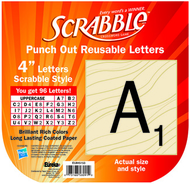 Scrabble letters deco letters