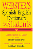 Websters spanish english dictionary  for students