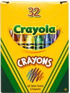 Crayola crayons 32ct tuck box