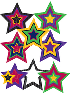 Pop outs with pizzazz sassy animal  stars