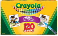 Non peggable crayons 120ct