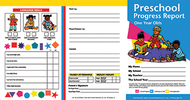 Preschool progress reports 10pk for  1 year olds
