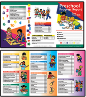 Preschool progress report 10pk age4