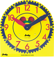 Color-coded judy clock