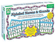 Listening lotto alphabet names &  sounds