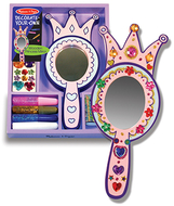Wooden princess mirror decorate  your own