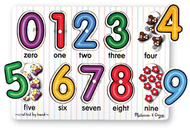 See-inside numbers peg puzzle