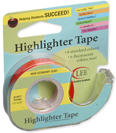 Removable highlighter tape orange