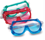 Rainbow safety goggles set of 6