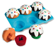 Smart snacks sorting shape cupcakes