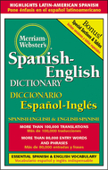 Merriam websters spanish english  dictionary hardcover