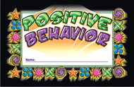 Incentive punch cards positive  behavior 36/pk