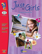Just for girls reading  comprehension gr 3-6