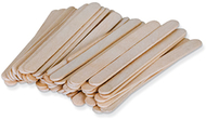 Natural wood craft sticks 1000pcs  small 4 1/2l x 3/8w