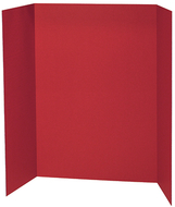 Red presentation board 48x36