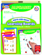 Wipe off learning board alphabet