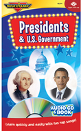 Presidents & us government cd &  book