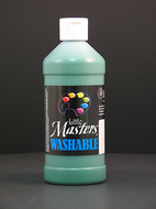 Little masters green 16oz washable  paint