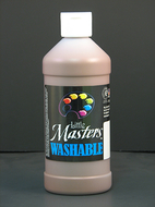 Little masters brown 16oz washable  paint