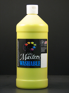 Little masters yellow 32oz washable  paint