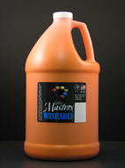 Little masters orange 128oz  washable paint