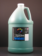 Little masters green 128oz washable  paint