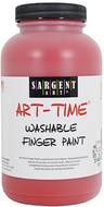 16oz washable finger paint red