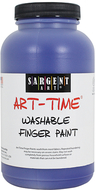 16oz washable finger paint blue