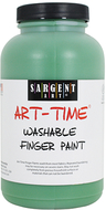 16oz washable finger paint green