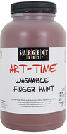 16oz washable finger paint brown