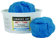 1lb art time dough - turquoise