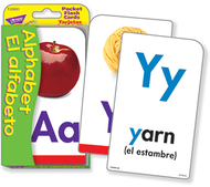 Pocket flash cards alphabet el  alfabeto