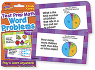 Challenge cards test prep math  gr 1-3 word problems