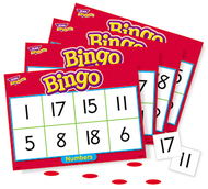 Bingo numbers ages 4 & up